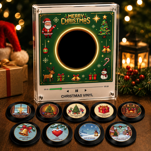 Christmas Vinyl Frame